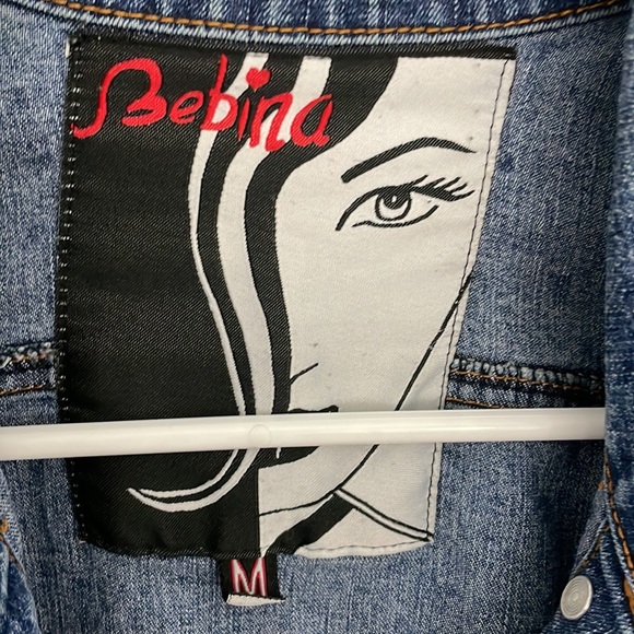 Bebina Cropped Jacket Great Condition Size M - Picture 3 of 4